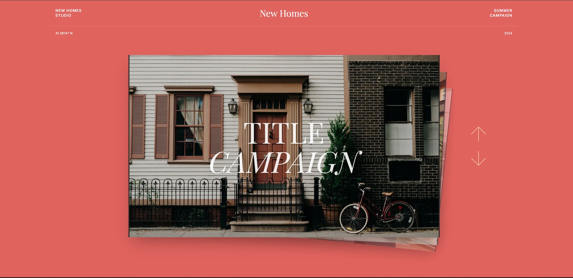 New Homes - Landing Page